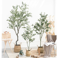 Offre Spéciale personnalisé Mini 60 ''80" 100 ''1 mètre petit olivier artificiel pour ornement de jardin