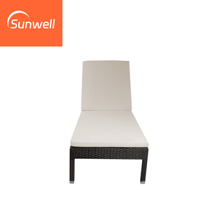 Nhà Máy Trực Tiếp Mây Đồ Nội Thất Sân Vườn Giá Rẻ Wicker Đôi Mặt Trời <span class=keywords><strong>Lounger</strong></span> Hồ Bơi <span class=keywords><strong>Chaise</strong></span> Phòng Chờ Ghế Với Giá Thấp - Product Image 5