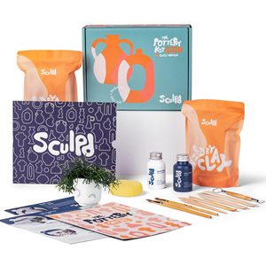 Kit de poterie <span class=keywords><strong>original</strong></span> de qualité supérieure, ensemble complet d'outils de sculpture en argile pour la fabrication de poterie artisanale, <span class=keywords><strong>cadeau</strong></span> - Product Image 1