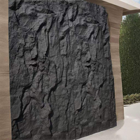 Revêtement mural en pierre artificielle Bevitch, résistant au feu et à la corrosion, pour extérieur, grand format, style moderne, imitation galets, 1600*870mm