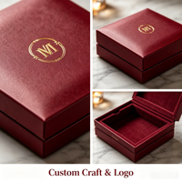 Boîte d'emballage sur mesure avec logo estampé à chaud, texture premium, pour un cadeau professionnel, idéale pour un cadeau d'anniversaire