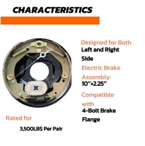 בלם חשמלי 10 אינץ' ו-3500 ליברות - Product Image 3