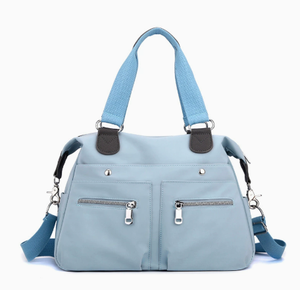Nouveau <span class=keywords><strong>sac</strong></span> à main en nylon imperméable, tendance décontractée, <span class=keywords><strong>sac</strong></span> à bandoulière pour le shopping, <span class=keywords><strong>sac</strong></span> fourre-tout souple de haute qualité pour <span class=keywords><strong>maman</strong></span> - Product Image 1