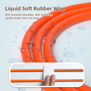 Nhà Máy Giá Pd 100W USB C Để C Sạc Cáp 1M 2M Nhanh Phí Cáp Lỏng Silicone Loại C Cáp Dữ Liệu - Product Image 4