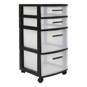 Cajonera organizador multiusos 4 niveles MQ สีนิโกร gavtero 4 niveles - Product Image 1