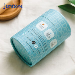 Emballage personnalisé en tube cylindrique en carton kraft écologique pour filtre de douche, tube en papier de qualité alimentaire pour thé en vrac - Product Image 4