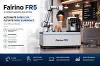 Robot Colaborativo de 6 Ejes Fairino FR5, Sistema Robótico Automatizado para Preparar Café
