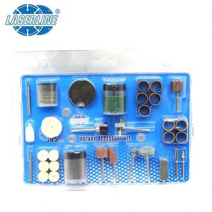 105 pièces d'accessoires pour outils électriques rotatifs, pour le <span class=keywords><strong>polissage</strong></span> du <span class=keywords><strong>bois</strong></span> et du métal, la gravure, et la meulage, le <span class=keywords><strong>polissage</strong></span> et la découpe, compatibles avec les embouts <span class=keywords><strong>Dremel</strong></span> 1/8 pouce - Product Image 1