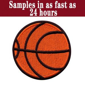 Hot Selling Custom Sport Ballen Hartjes Basketbal Volleybal Voetbal Tennis Honkbal Ijzer Op Borduurwerk Patches - Product Image 3
