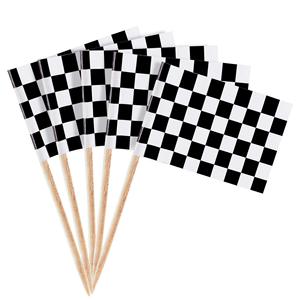 Pastel a cuadros blanco y negro <span class=keywords><strong>de</strong></span> gran venta con placas <span class=keywords><strong>de</strong></span> matrícula, decoración <span class=keywords><strong>de</strong></span> escena <span class=keywords><strong>de</strong></span> carreras, inserción <span class=keywords><strong>de</strong></span> bandera - Product Image 1