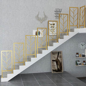 2025 Nuevo producto Apartamento Hotel Barandilla de acero frontal Diseños Barandilla de piso interior para <span class=keywords><strong>escaleras</strong></span> - Product Image 3