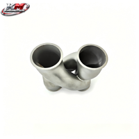 Tubo Intermedio de Longitud Igual KM Performance para G80 G82 G87 G8X S58 - Flujo de Sonido de Escape Mejorado, Acero Inoxidable SS304 de 1.5mm de Espesor