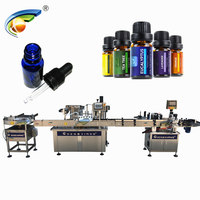 Machine de remplissage CHENGXIANG Ligne de production de remplissage d'huile essentielle de lavande de 5ml 10ml