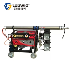 Xách tay 4.5m xe đẩy di động tháp ánh sáng với khí nén cực IP65 <span class=keywords><strong>LED</strong></span> Đèn 110000lm DIESEL nhiên liệu ngoài trời chiếu sáng Máy phát điện - Product Image 5