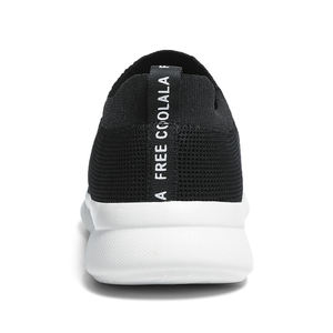 Chaussures décontractées pour hommes en tissu tricoté respirant, idéales pour la marche lente - Product Image 5
