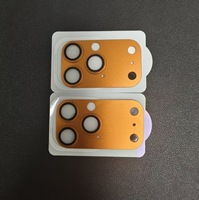 Protection d'objectif d'appareil photo série 17 pour iPhone 16 15 14 Pro Max, anti-rayures, définition HD, anneau de protection en alliage