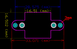 โมดูลเซ็นเซอร์สี RGB GY-33T เอาต์พุตอนุกรมและการตรวจจับอุณหภูมิสี (แกน TCS34725) W62 - Product Image 2