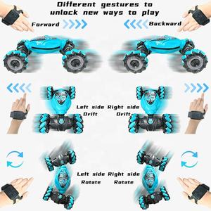 AiJH AiJH Carro de Control Remoto, Auto de Acrobacias con Rotación de Doble Cara, Juguetes de Radio Control con Música y Luces - Product Image 2