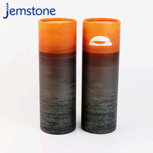 Custom Eco-friendly CMYK Printed Loose Tea Clothing Kraft Cardboard Tube Packaging Perfume Canister Cosmetic Paper Tube - Product Image 2