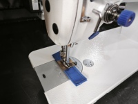 Ensemble complet JUKKY 9812 – Machine à coudre industrielle point noué à grande vitesse, moteur servo, aiguille simple – Nouveau modèle, vente chaude