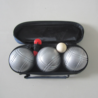 Sports et divertissements de plein air, ensemble de boules de pétanque en époxy de 73 mm, boule de bocce pour jeux de plein air