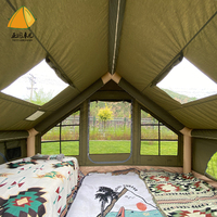 Tente Gonflable de Camping Familiale Grande Protection UV Imperméable en Gros 6-17,28 Mètres Carrés