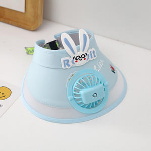 Yeni çocuk güneş şapkaları, yaz havai güneş şapkaları hayranları ile ultraviyole ışınları engellemek ve erkek güneş şapkaları - Product Image 4