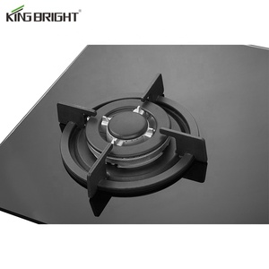 Produttore OEM di Fornelli a <span class=keywords><strong>Gas</strong></span> Economici per Cucina Domestica con 4 Bruciatori, Piano in Ghisa e Vetro Temperato - Product Image 4