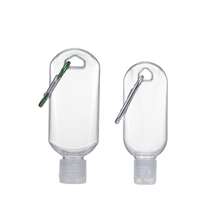 Gran oferta 30ml PVC <span class=keywords><strong>PETG</strong></span> botella desinfectante de manos transparente <span class=keywords><strong>PETG</strong></span> 50ml llavero botella de 60 Gel para manos ml botella - Product Image 1