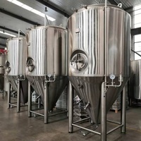Fermenteur de bière conique en acier inoxydable 25HL | Cuve de fermentation de brasserie artisanale avec veste de refroidissement