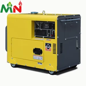 Set Generator Diesel Kedap Suara Portabel 4,2 KW 5KVA Yang Banyak Digunakan