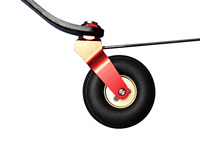 Système de roue arrière en fibre de carbone avec support en aluminium CNC KUZA V2 pour drone à voilure fixe de grande taille TOC à essence