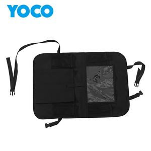 Car Organizer Seat Amazon Choice Waterproof Car Storage Kick Mat Multiple Pockets Car Organizer IPad Back Seat Organizer For Travel