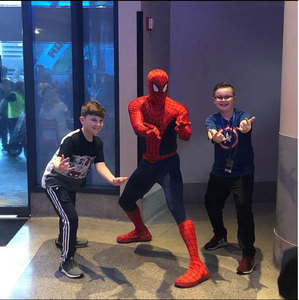 <span class=keywords><strong>Spiderman</strong></span> bức tượng 1:1 phim hoạt hình nhân vật phim Điêu Khắc sợi thủy tinh siêu anh hùng trang trí nóng bán - Product Image 4