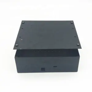 OEM custom aluminum sheet metal box fabrication precision metal battery boxes cases metal sheet enclosure