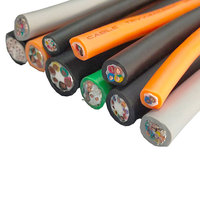 0.5mm2 0.75sqmm 1mm2 1.5mm2 2.5mm2 4mm2 6mm2 10sqmm Câble PVC Fil de cuivre 5 7 8 3 Core Fil de contrôle basse tension