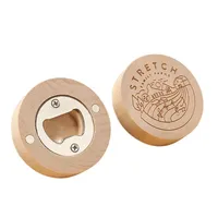 Décapsuleur en Bois Personnalisé Fait Main de Haute Qualité, Gravé, Portable, Magnétique, de Table, pour Faveurs de Mariage, Demoiselle d'Honneur ou Fêtes