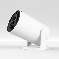 Projecteur intelligent Android 14 HY300Pro+ en gros, haut-parleur intégré, correction automatique de la distorsion trapézoïdale, mini-projecteur 4K
