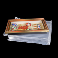 Sac à colonne d'air gonflable transparent de haute qualité pour ordinateur portable de 13 pouces avec matériau PE, protection antichoc stable