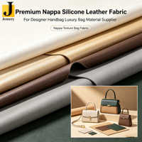Tissu métallique extensible imperméable en silicone et cuir de luxe Jemery pour la décoration automobile OEM