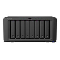 Server Penyimpanan Jaringan NAS DS1825+ Quad-core Quad-drive Asli untuk Cadangan Data File Cloud Pribadi Mendukung Hot Swapping