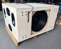 Caisson de basses passif SUB3210S 321 pouces / SUB3180S 318 pouces (enceinte vide) Port NL4 32-180Hz 8 3200W Haut-parleur OEM/ODM