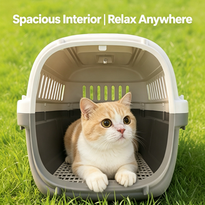 Portable Car Travel Pet Carrier - Handheld Crate <b>Cage</b> for <b>Cats</b> & Small Dogs Wholesale - Product Image 6