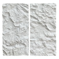 Çin Malı Haki PU 3D Duvar Paneli 60mm Kalınlığında Dayanıklı Su Geçirmez Modern Yapay Kültür Taşı Ev ve Dış Mekan Kullanımı İçin
