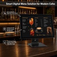 Nueva Tableta Todo en Uno Android 14 de 15.6 Pulgadas con PoE, Lector NFC RFID, Pantalla Táctil de Montaje en Pared para Sistema de Reservas de Hotel y Oficina