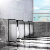 Panneau de lavage des mains en verre et acier inoxydable Changhong pour toilettes, idéal pour centres commerciaux, hôtels, usines, sur mesure