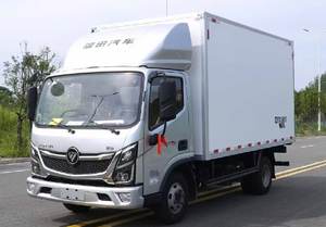 รถบรรทุกขนส่งสินค้าแบบแช่เย็นเครื่องยนต์คัมมินส์จีน 4m2 - Product Image 4