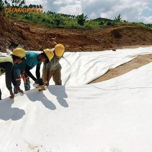 Pet Polyester Non Tissé Géotextile Renforcé PP Filament Tissu Filtre <span class=keywords><strong>de</strong></span> Drainage pour Allée Aménagement Paysager Érosion Contrôle Barrages - Product Image 3