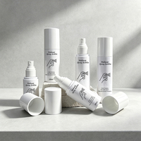 Flacon pulvérisateur pour cosmétiques, sans BPA, en PET blanc, 80 ml, 100 ml, 110 ml, 150 ml, pour tonique visage hydratant
