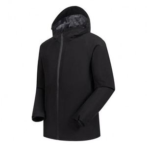 Veste imperméable pour homme à 3 couches avec options de logo personnalisé - Product Image 1